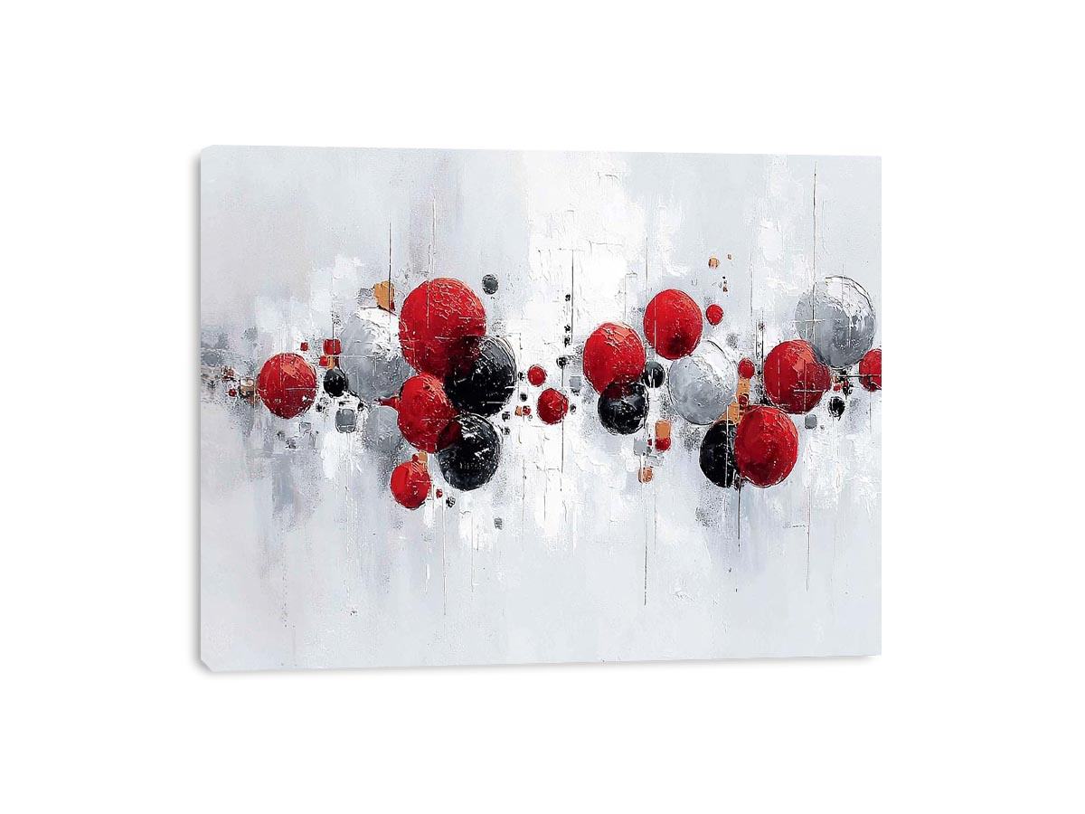 Abstract Baloons Framed Print