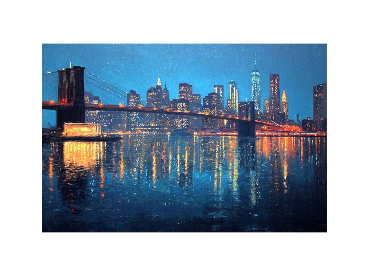 New York evening Glow