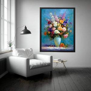 Large Bouquet of Flowers Painting 