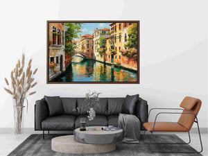 Venice Canals Painting 