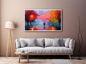 Illuminated Love Canvas Print