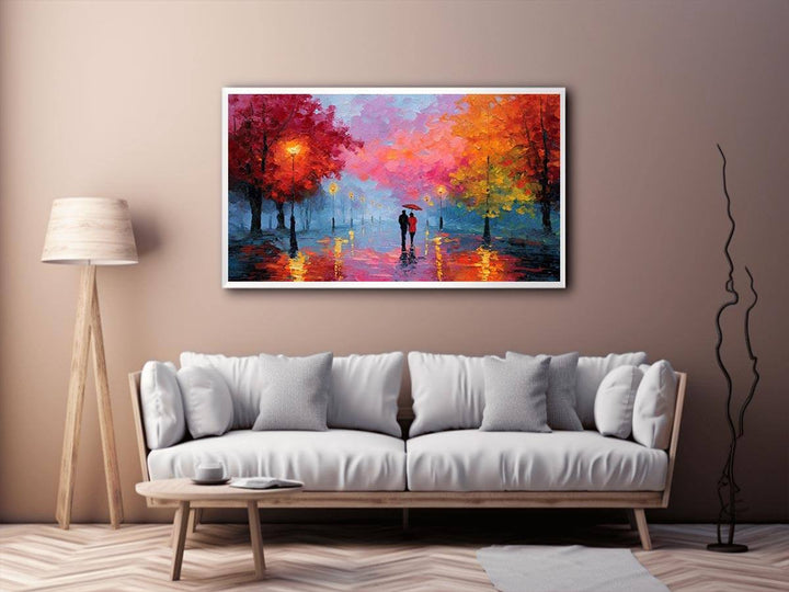 Illuminated Love Canvas Print