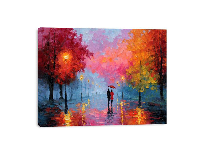 Illuminated Love Framed Print