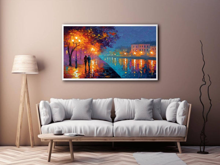 Golden Night Canvas Print