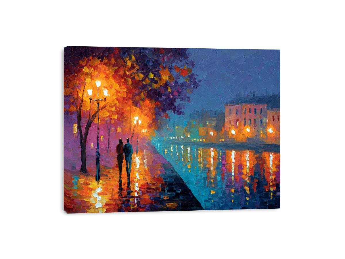 Golden Night Framed Print
