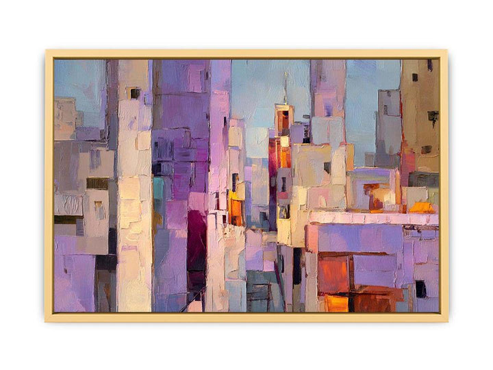 Urban Lines  Streched canvas