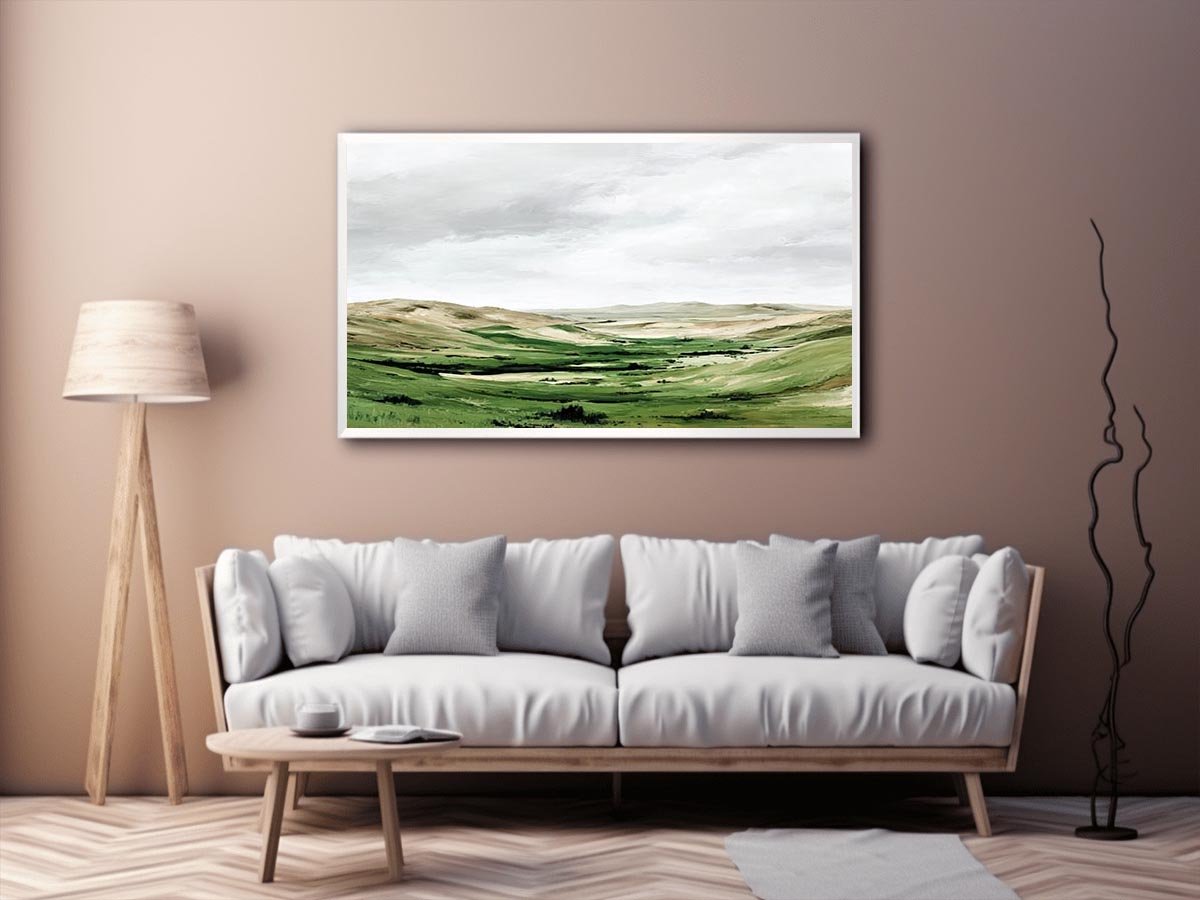 Green Hill Painting