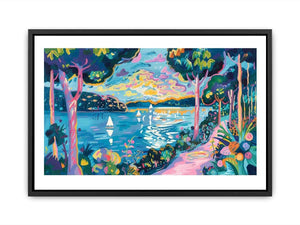 Timeless River Scene  Canvas Print
