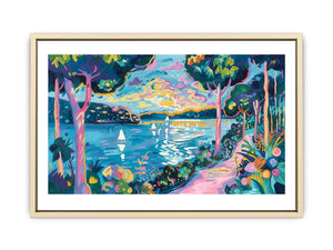Timeless River Scene  Art Print