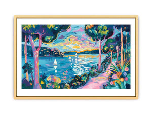 Timeless River Scene  Streched canvas