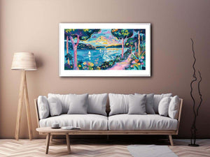 Timeless River Scene Painting