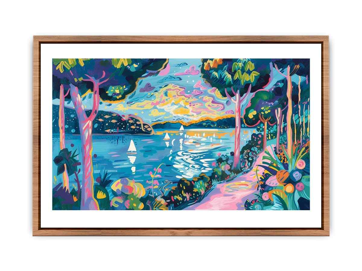 Timeless River Scene Poster