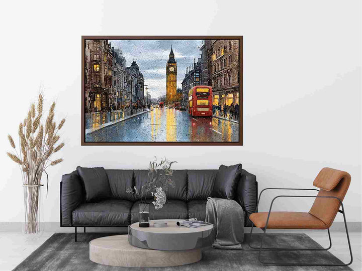 London in Watercolor Painting