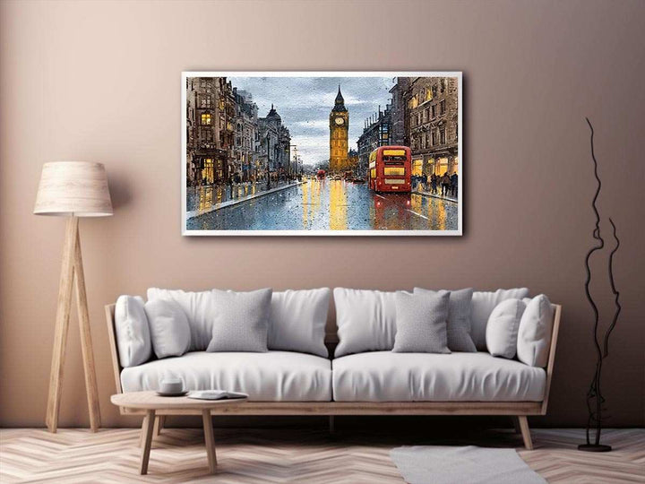 London in Watercolor Painting