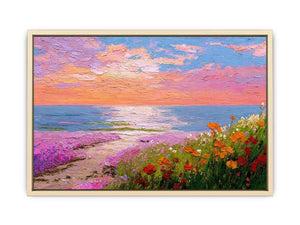 Coastal Wildflowers  Art Print