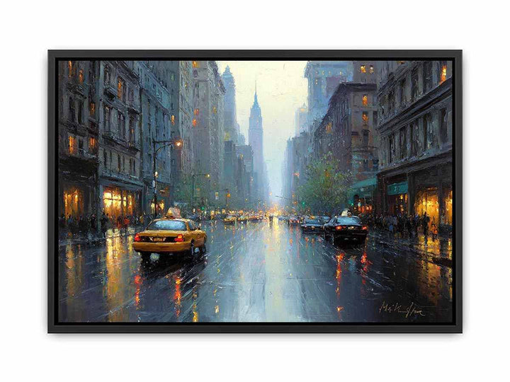 Classic NYC Taxi  Canvas Print