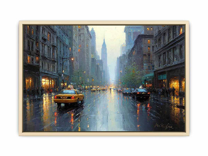 Classic NYC Taxi  Art Print