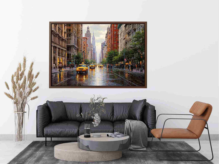City Streets of New York Painting
