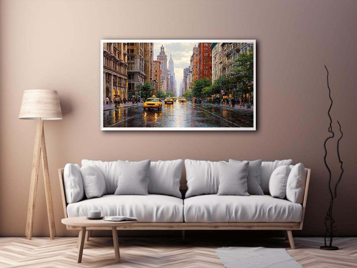 City Streets of New York Painting