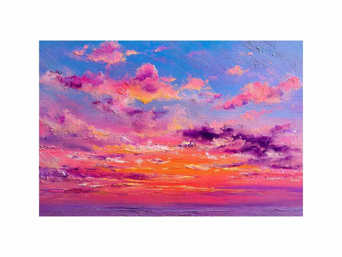 Pastel Abstract Sky