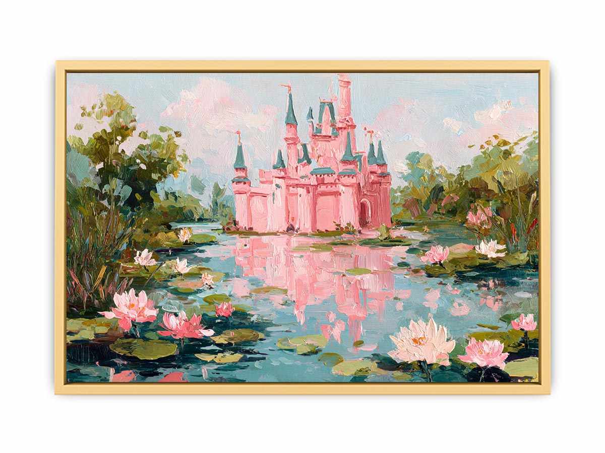 Fairytale Reflections  Streched canvas