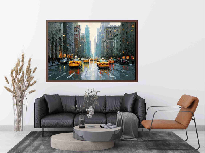 New York in Motion Painting