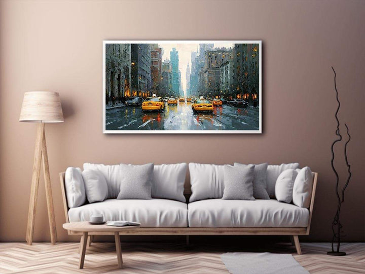 New York in Motion Painting