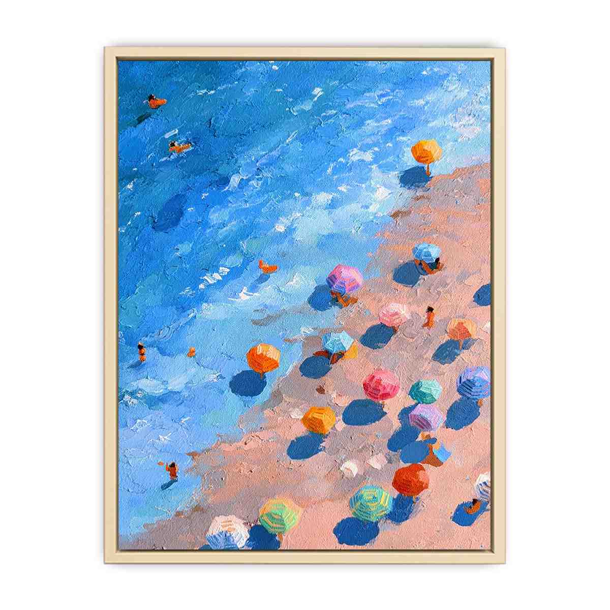 Contemporary Coastal Abstract  Art Print