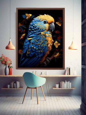 Rainbow Cockatoo Portrait