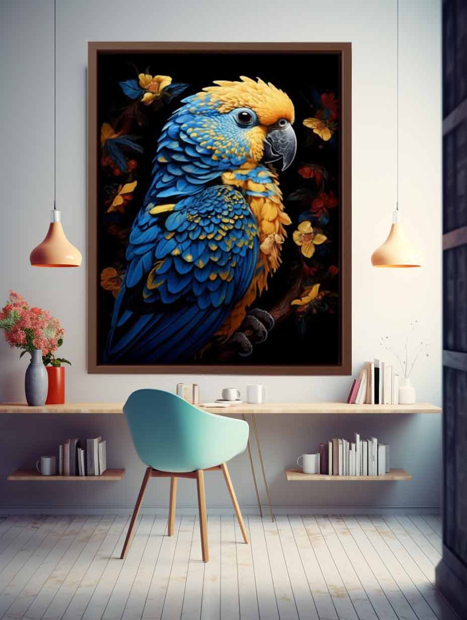 Rainbow Cockatoo Portrait