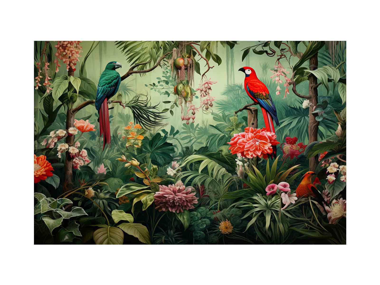  Birds Tropical   