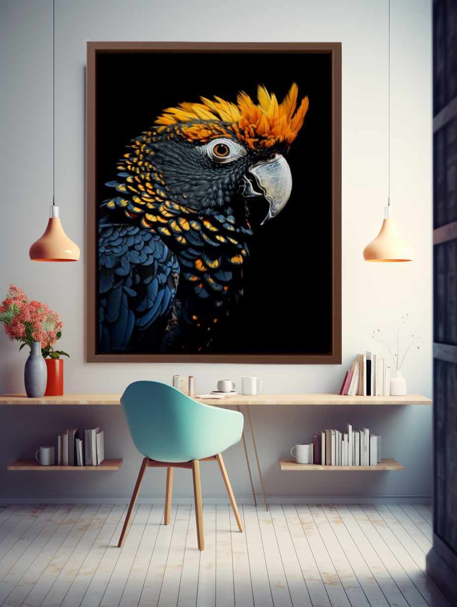 Rainbow Cockatoo Portrait