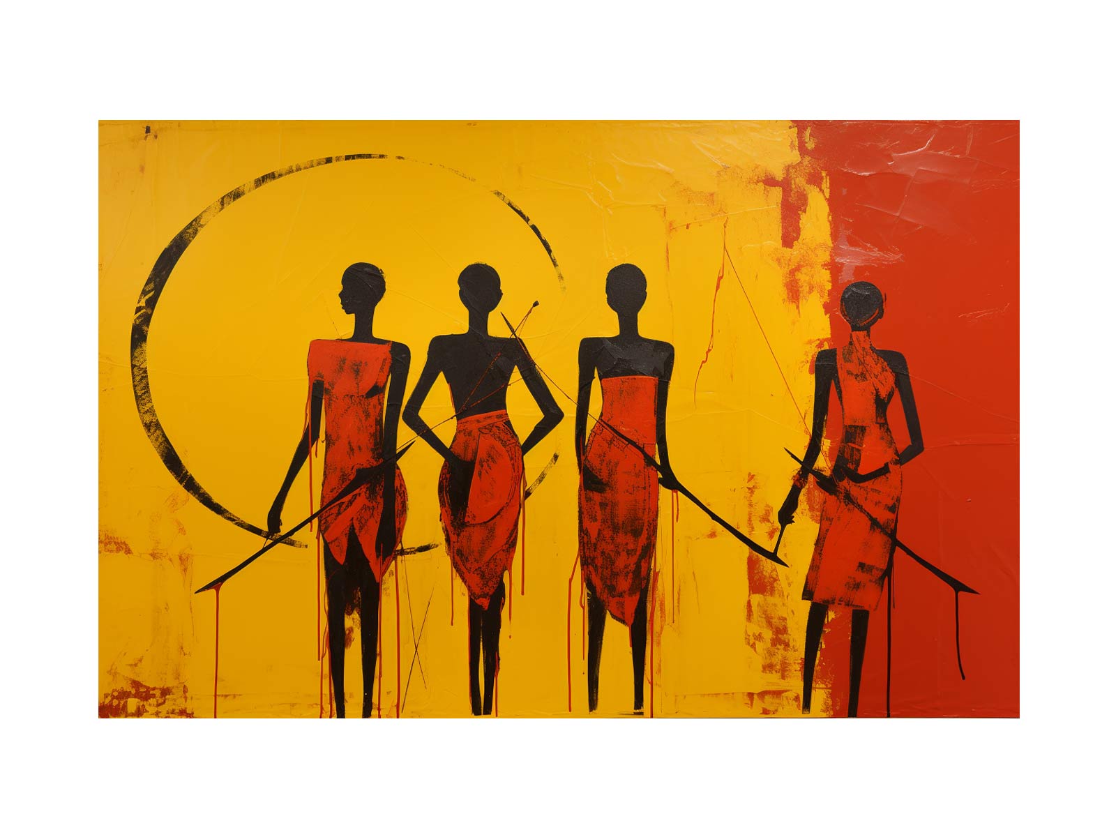 African Women Portraits – Cultural Grace Expression