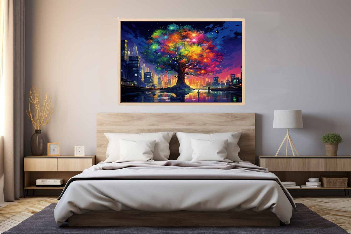 Rainbow Tree In New York
