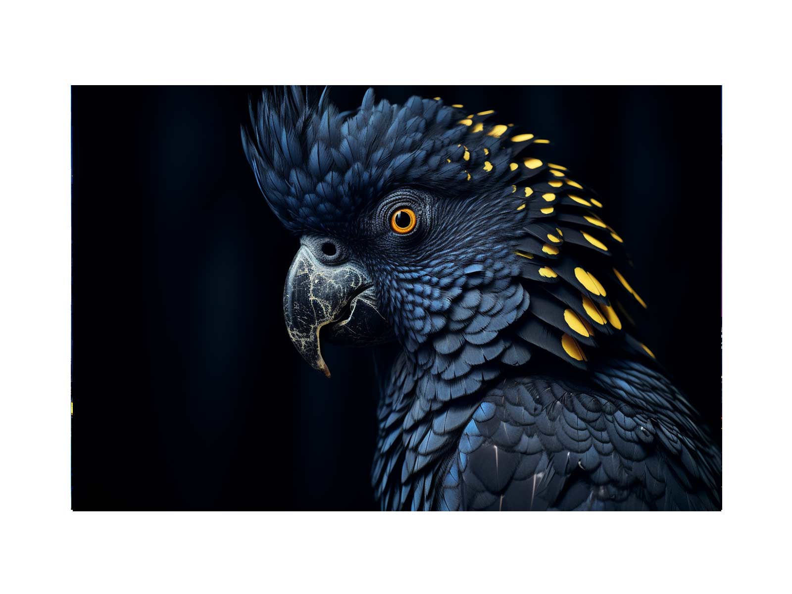 Cockatoo The Black Bird  