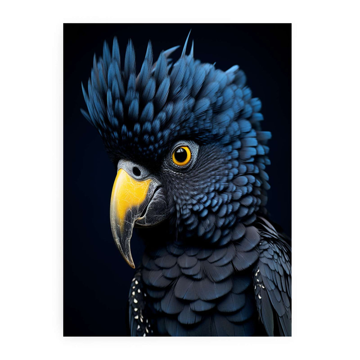 black-cockatoo-bird-canvas-portrait-sunm-178