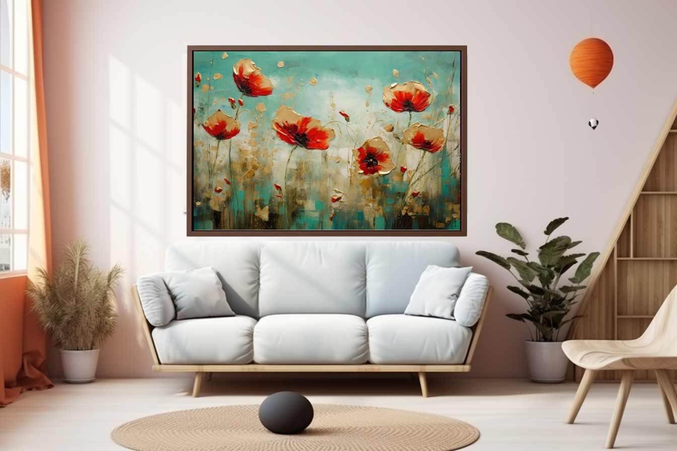 Poppies Floral  