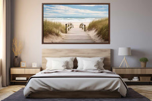 Beach Path Passage – Tranquil Coastal Journey