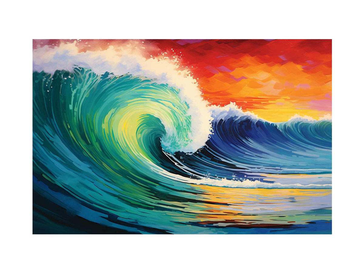 teal-ocean-wave-sunset-canvas-art-sunm213.png