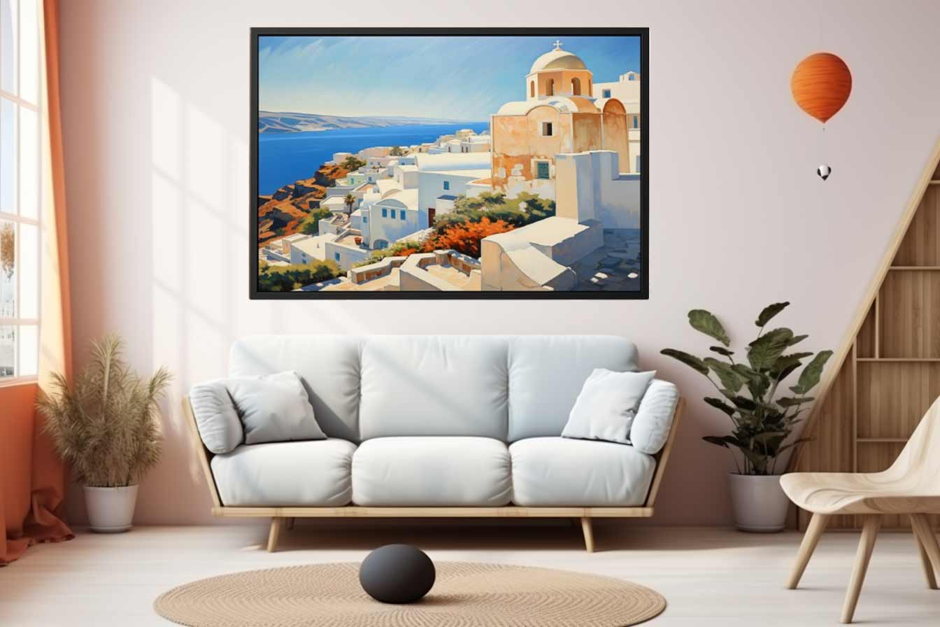 Santorini Coastline  