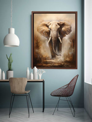 Majestic Elephant Presence