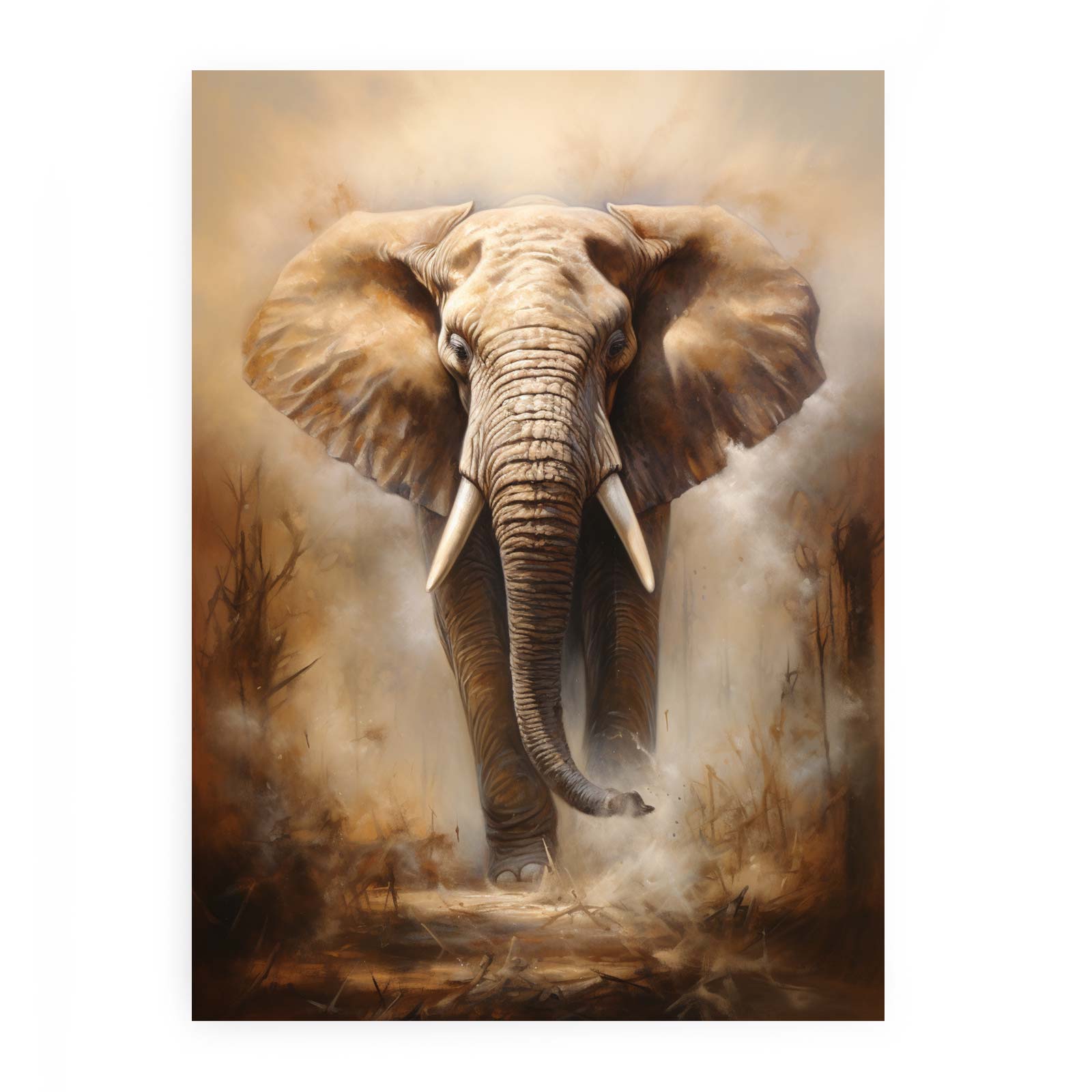 Majestic Elephant Presence