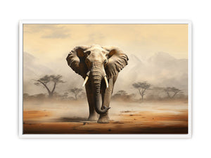 Elephant Art Painting  
