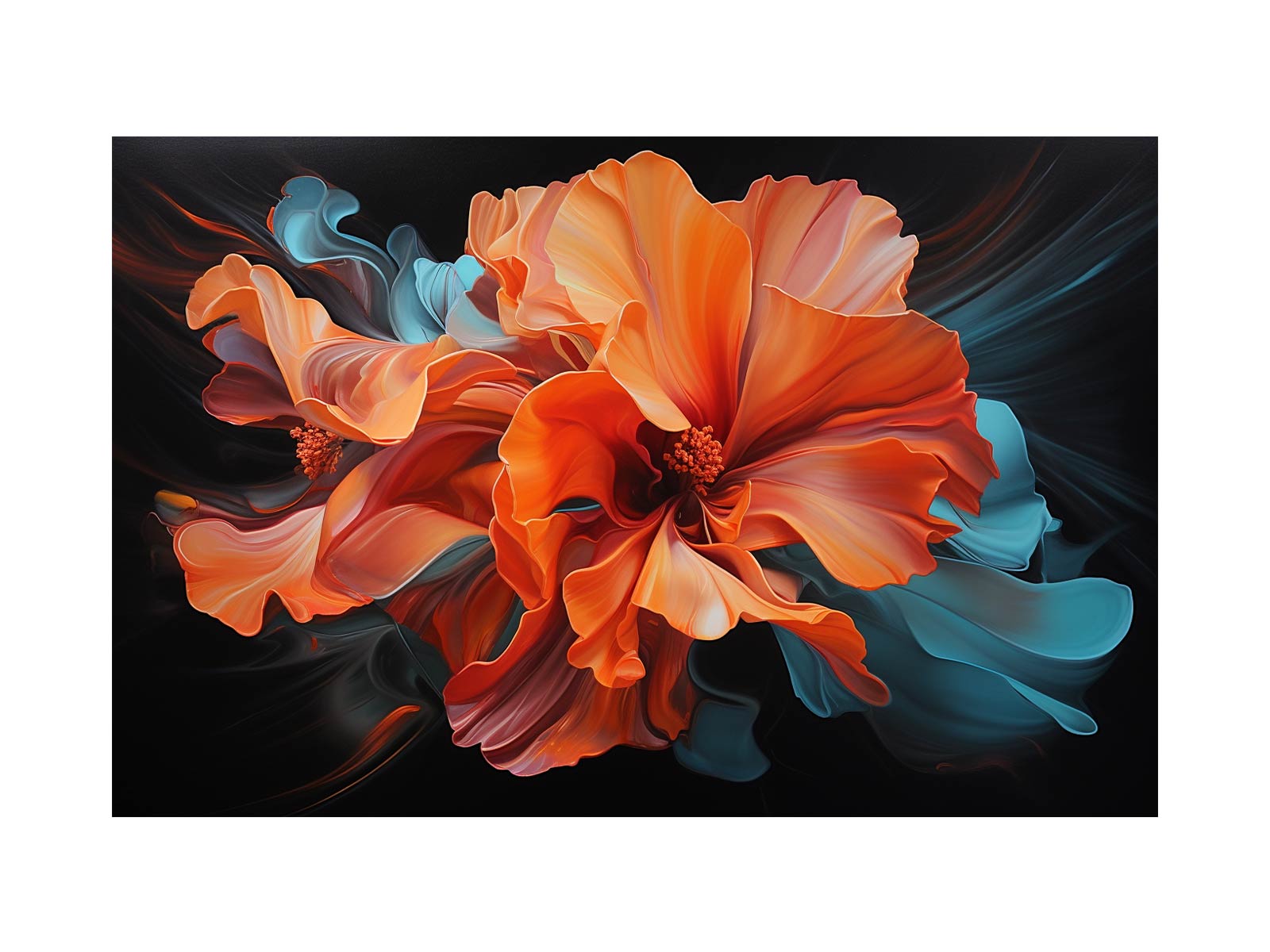 Illuminated Flowers  