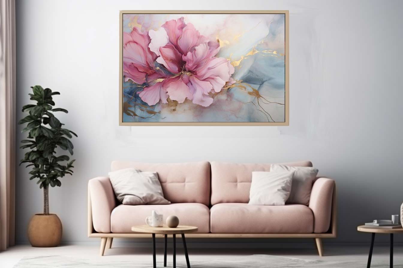 Golden Floral Radiance