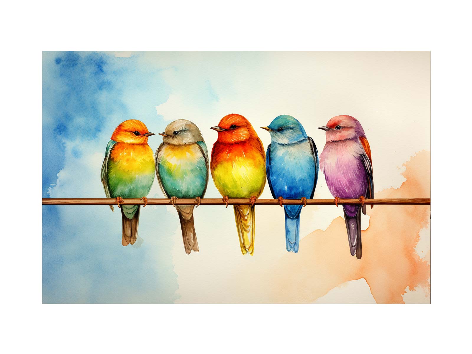 Minimal Birds on Wire