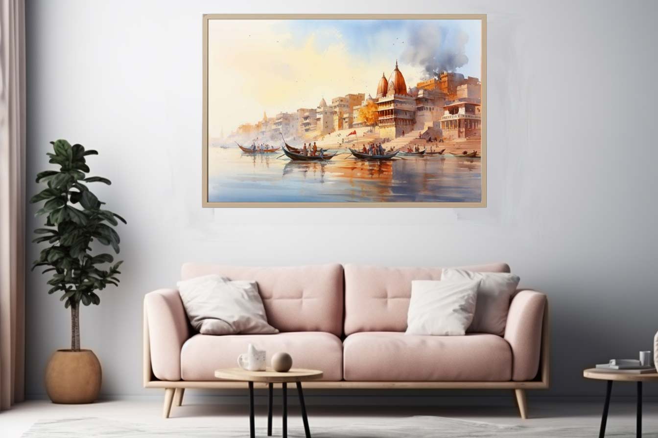 Varanasi Ganga Vintage  