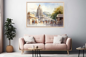 Sacred Tirupati Temple Glow
