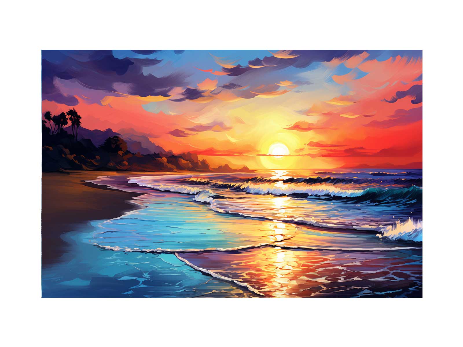 Beach Sunset  