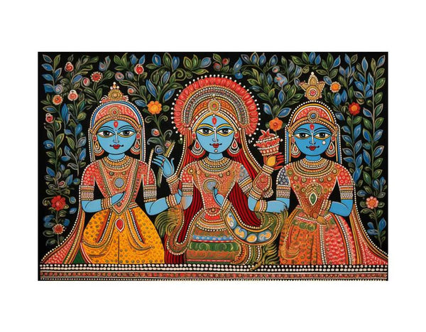 Madhubani   Of King And Queen